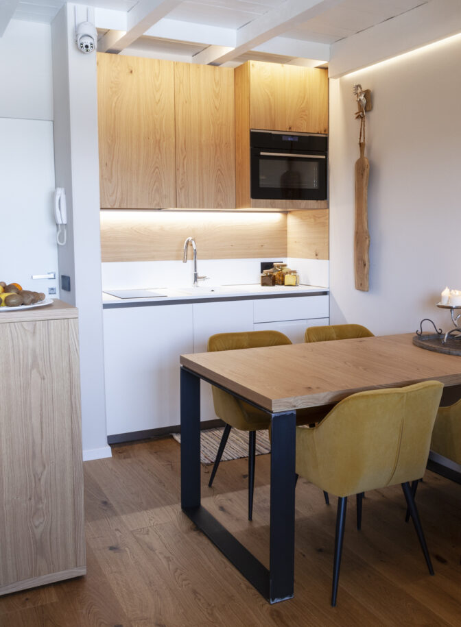 Progetto zona giorno chalet